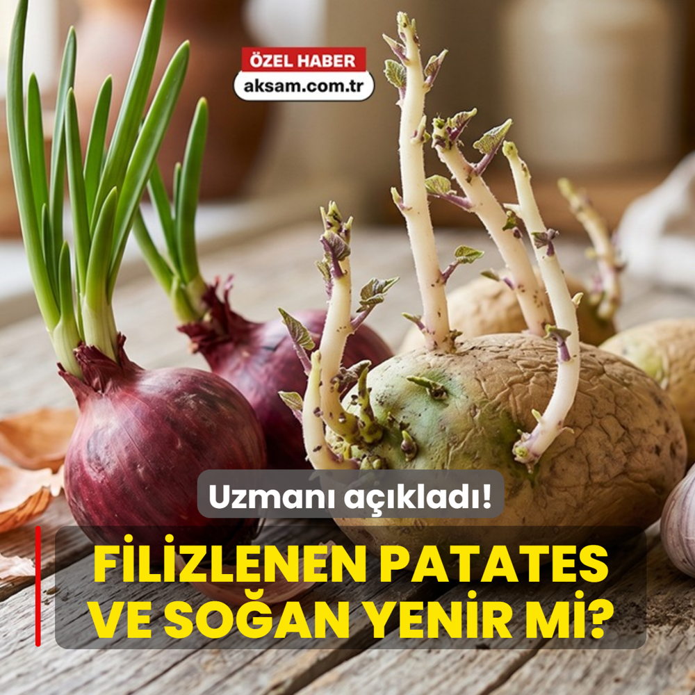 Ye�eren ve filizlenen patates, so�an ve sar�msak yenir mi? Bir uzmana sorduk