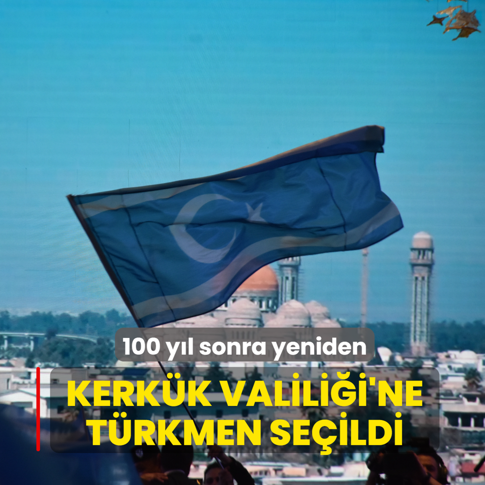 100 y�l sonra yeniden... Kerk�k Valili�i'ne T�rkmen se�ildi