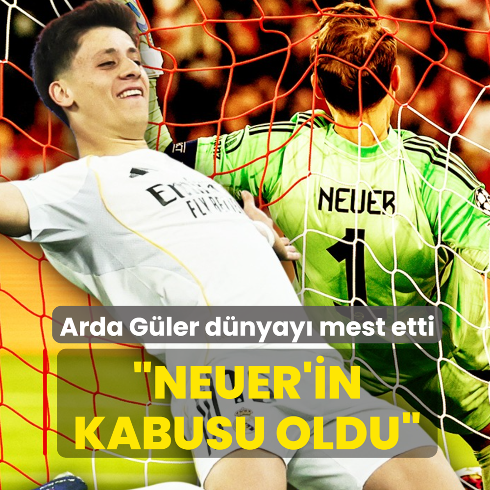 Arda G�ler d�nyay� mest etti! �Neuer'in kabusu oldu�