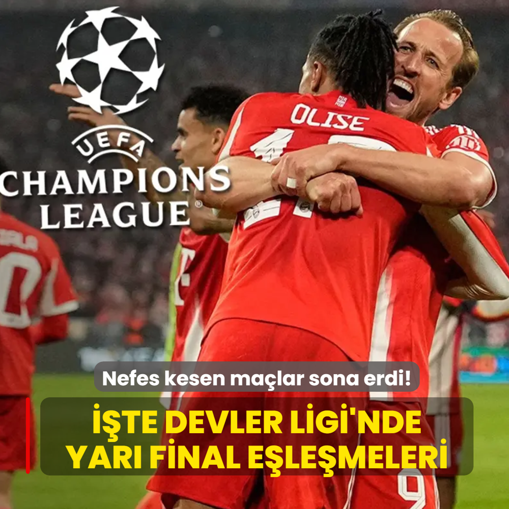 Nefes kesen ma�lar sona erdi! ��te Devler Ligi'nde yar� final e�le�meleri