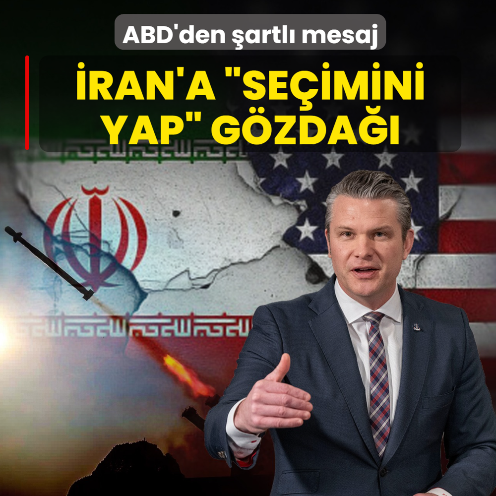�ran'a �se�imini yap� g�zda��! ABD'den �artl� mesaj