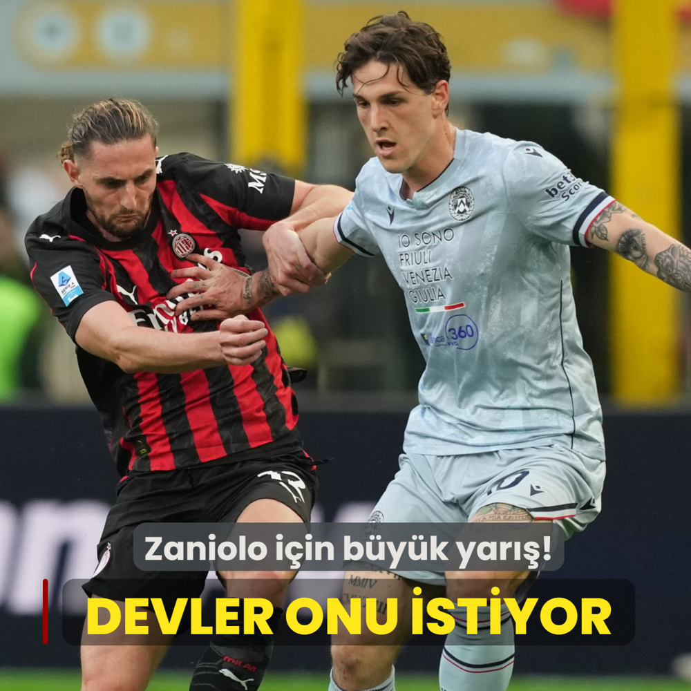 �talyanlar, Nicolo Zaniolo i�in yar���yor! Devler onun pe�inde