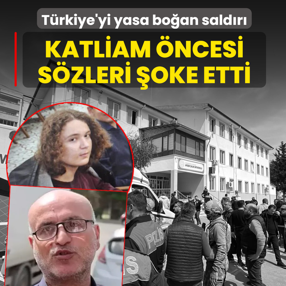 T�rkiye'yi yasa bo�an sald�r�! Katliam �ncesi s�zleri �oke etti