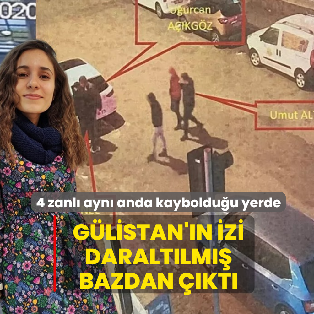 4 zanl� ayn� anda kayboldu�u yerde