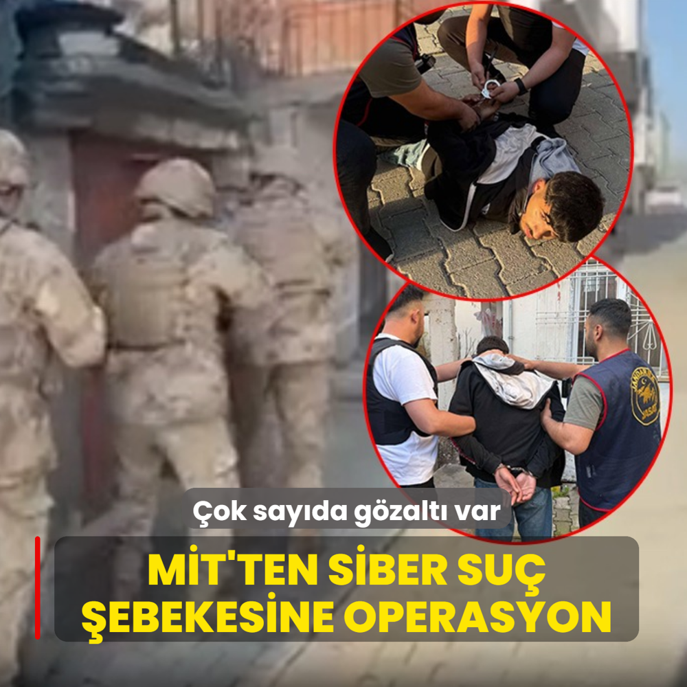 M�T'ten siber su� �ebekesine nokta operasyon! �ok say�da g�zalt� var