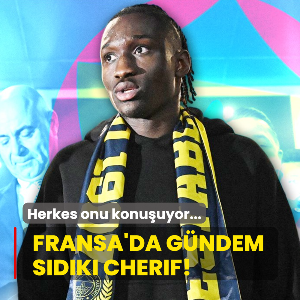 Fransa'da g�ndem Sidiki Cherif! Herkes onu konu�uyor...
