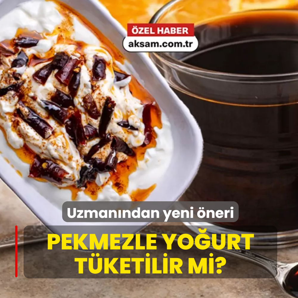 Pekmez ve yo�urt birlikte t�ketilir mi? Uzman�ndan yeni �neri: Pekmezi C vitaminiyle t�ketin