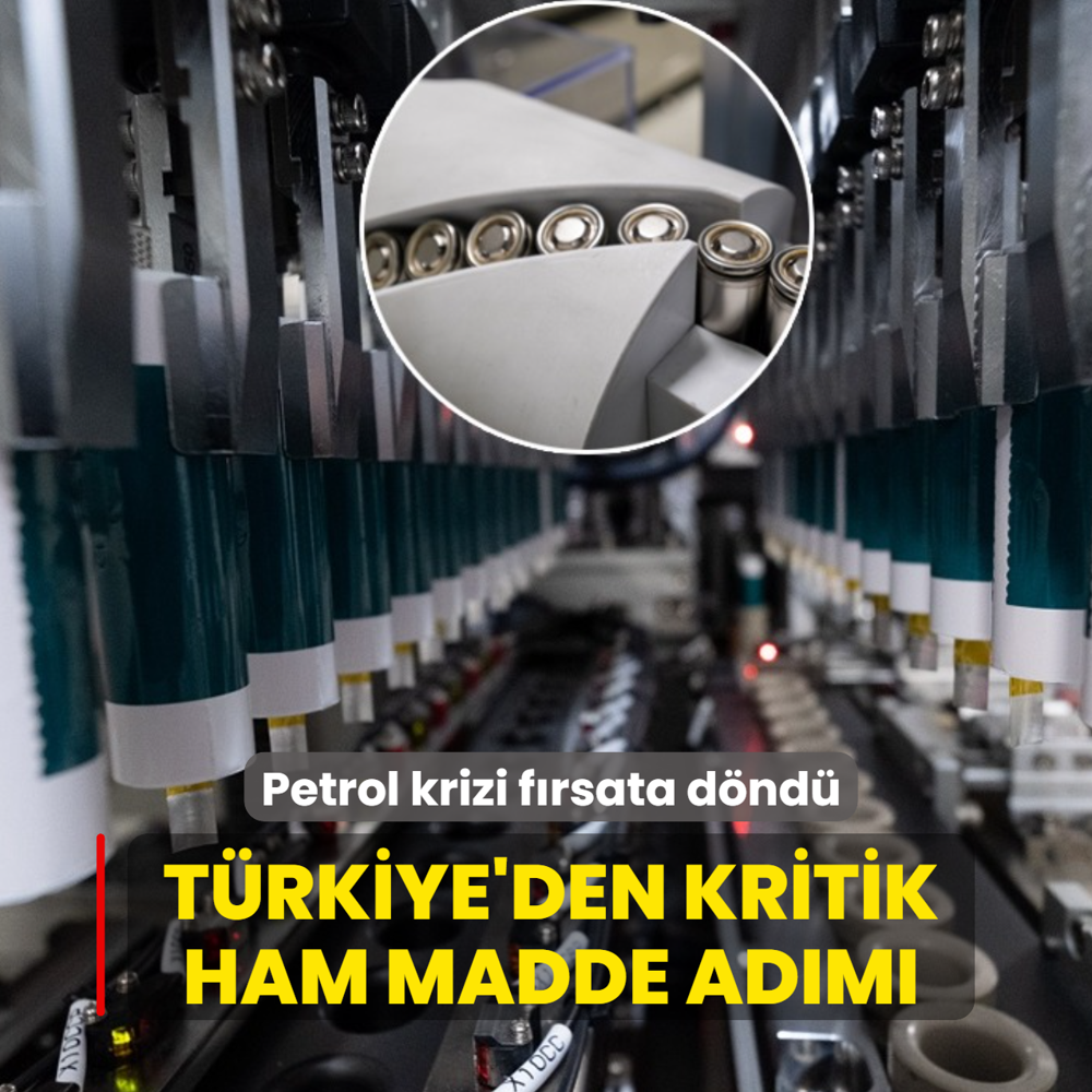 Petrol krizi f�rsata d�nd�: T�rkiye'den kritik ham madde ad�m�