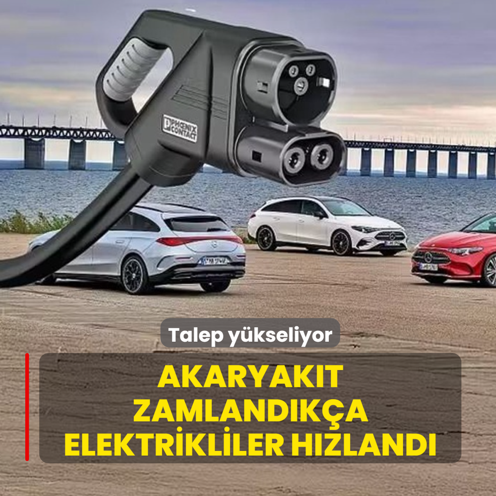 Akaryak�t zamland�k�a elektrikliler h�zland�
