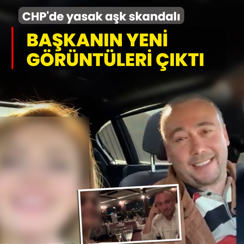 CHP'de yasak a�k skandal�! Ba�kan�n yeni g�r�nt�leri ��kt�