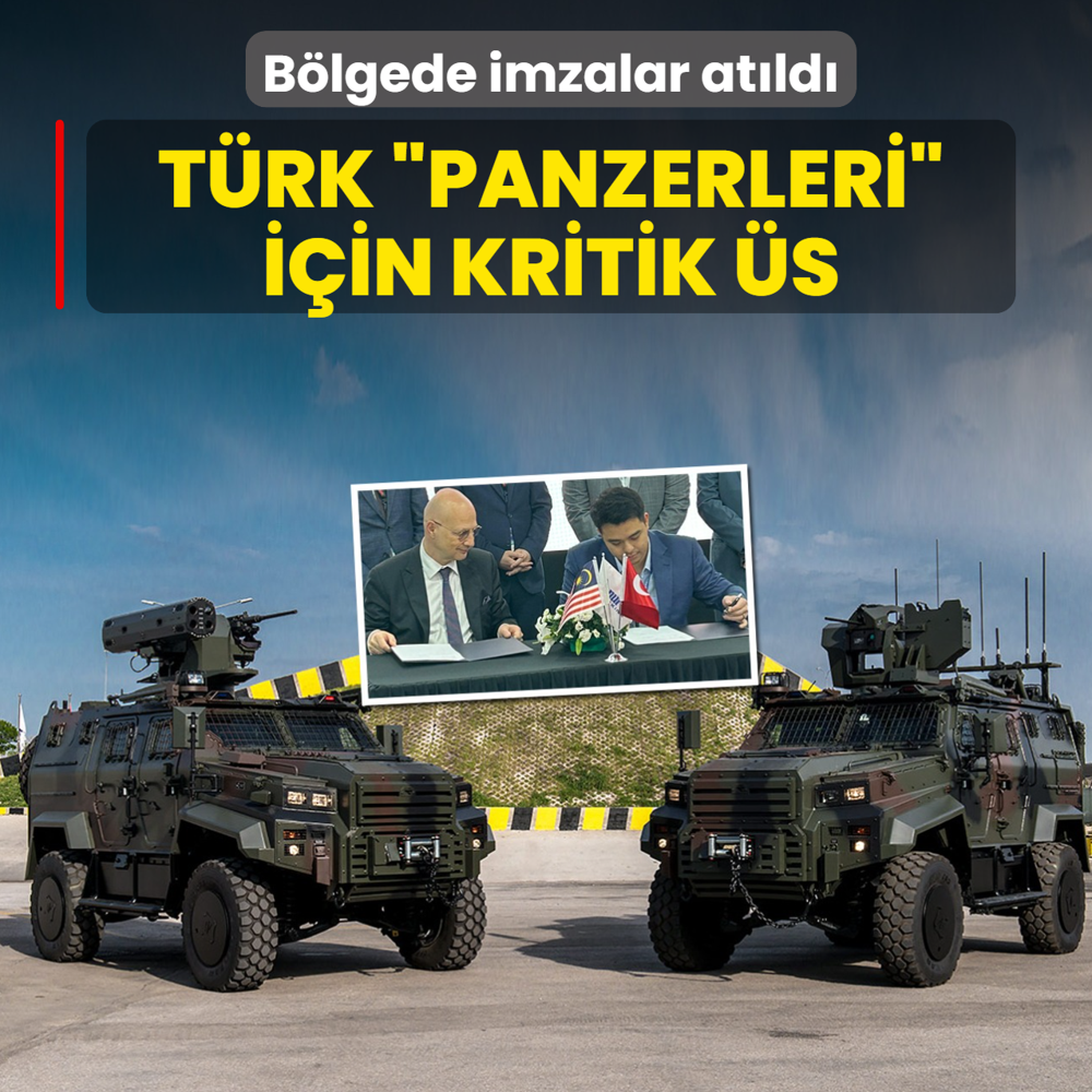 T�rk �panzerleri� i�in kritik �s! B�lgede imzalar at�ld�