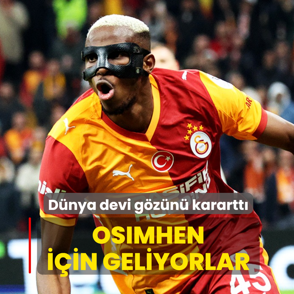 Victor Osimhen i�in geliyorlar! D�nya devi g�z�n� karartt�