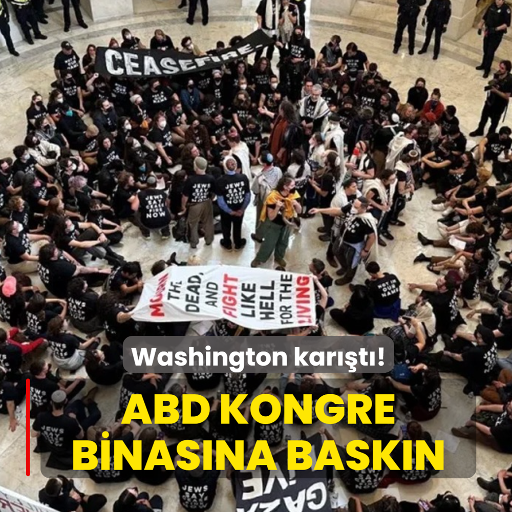 Washington kar��t�! ABD Kongre binas�na bask�n