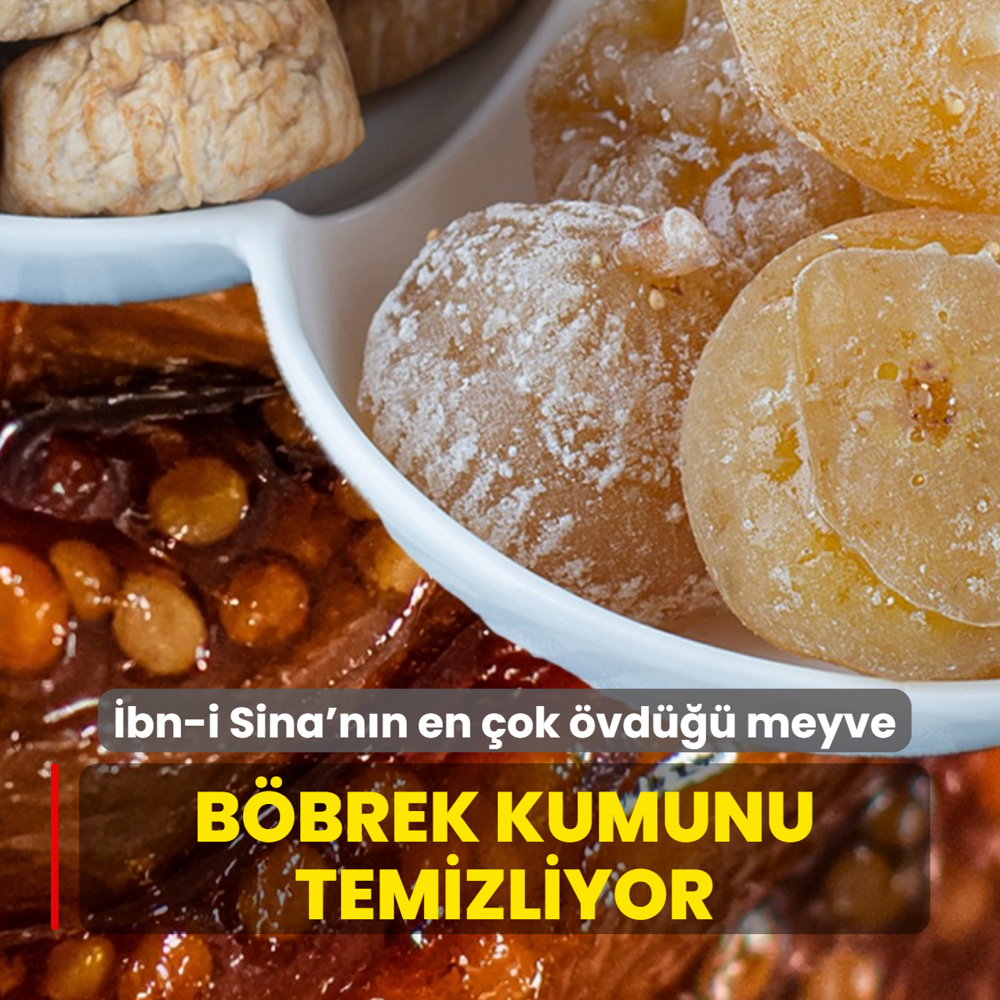 �bn-i Sina'n�n en �ok �vd��� meyve: B�brek kumunu temizliyor ve cilt rengini de�i�tiriyor