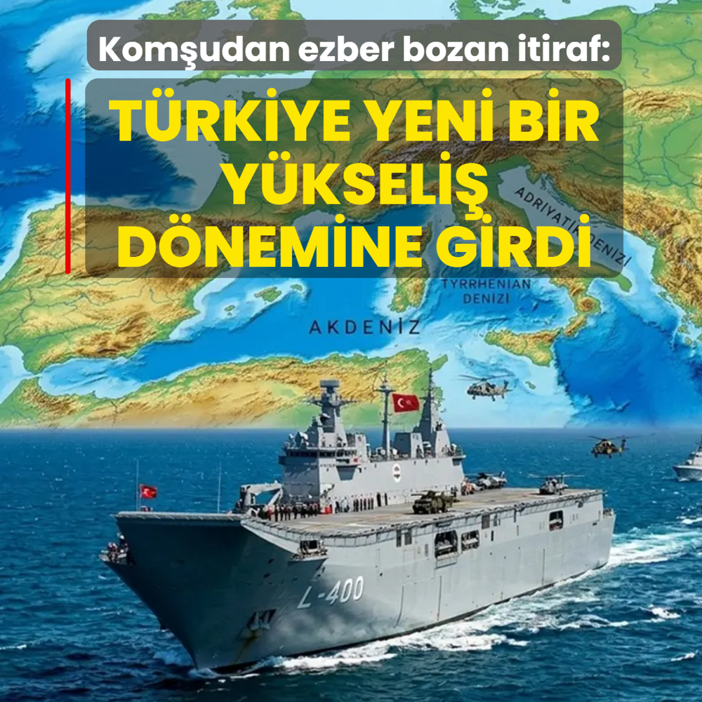 Kom�udan ezber bozan itiraf: T�rkiye yeni bir uluslararas� y�kseli� d�nemine girdi