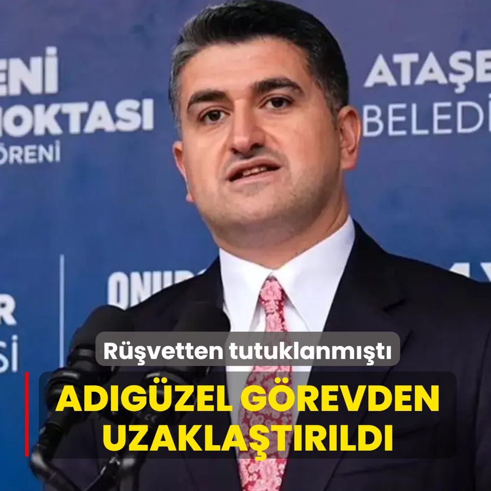 Onursal Ad�g�zel, ��i�leri Bakanl���nca g�revden uzakla�t�r�ld�