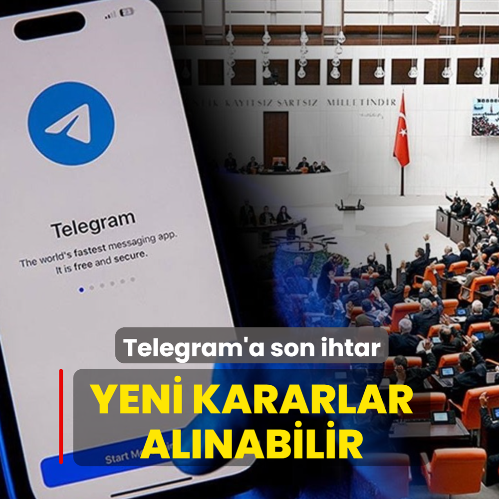 Telegram'a son ihtar: �ocuklar� zehirleyen platformlar�n fi�i �ekiliyor