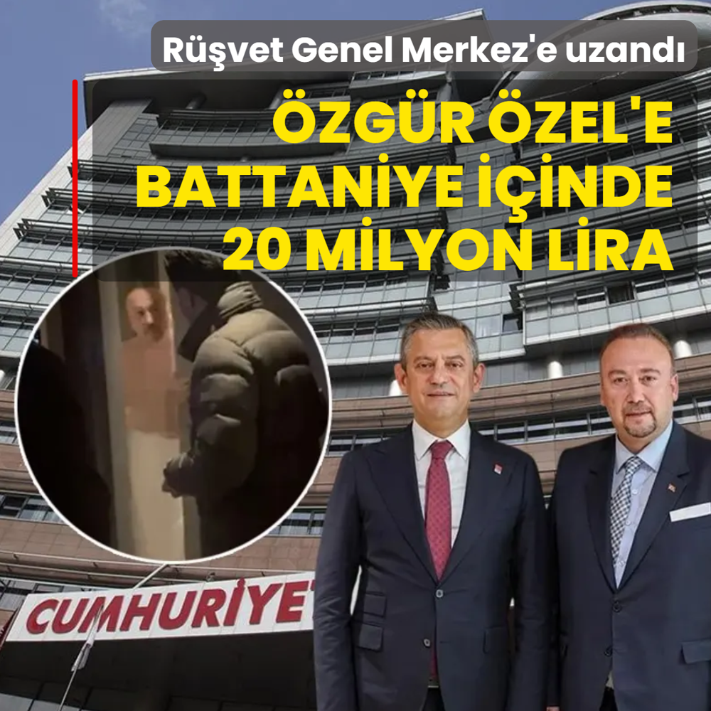 U�ak'taki r��vet skandal� Genel Merkez'e uzand�! �zel'e battaniye i�inde 20 milyon lira