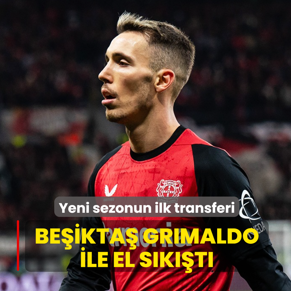 Yeni sezonun ilk transferi! Be�ikta�, Alejandro Grimaldo ile el s�k��t�