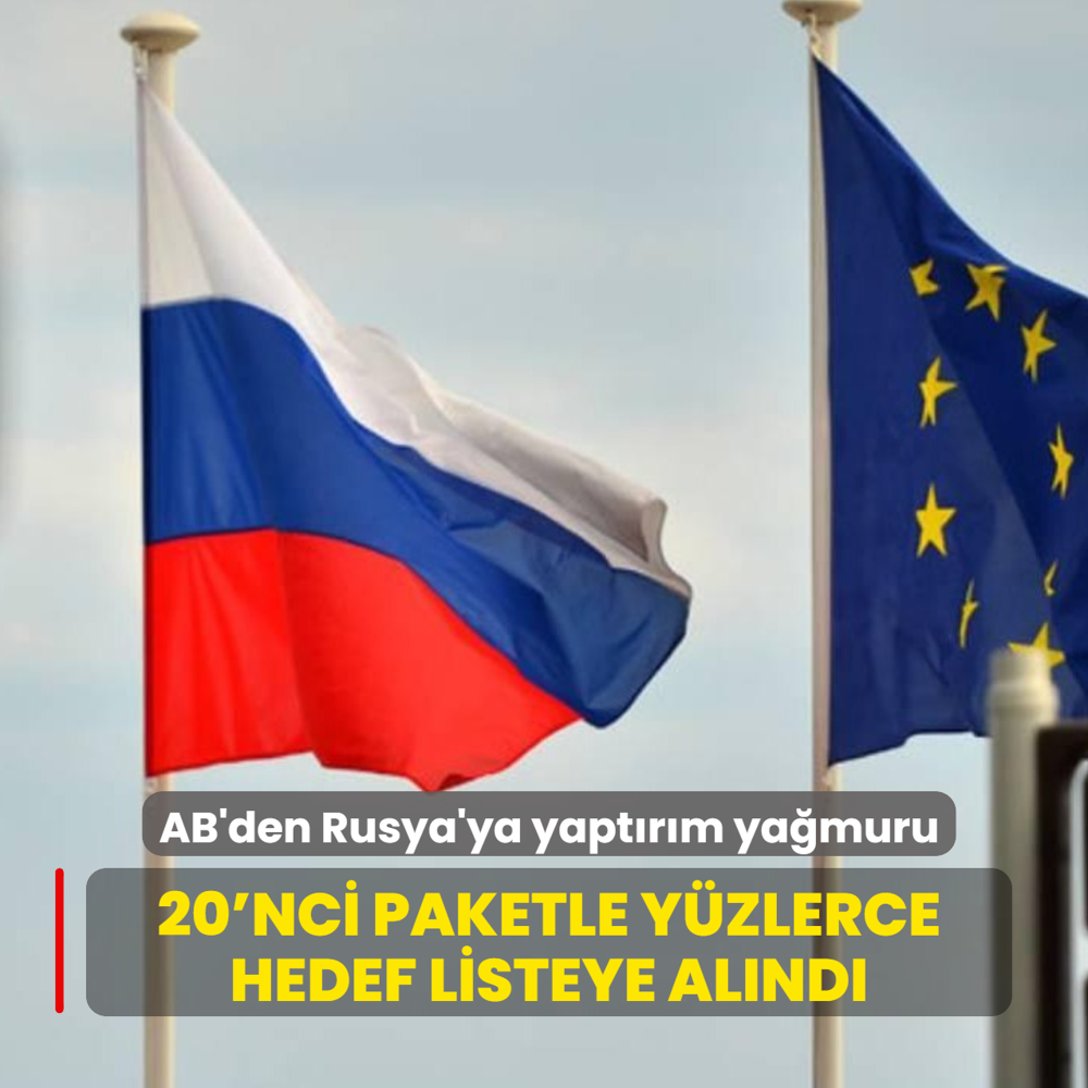 AB'den Rusya'ya yapt�r�m ya�muru! 20'nci paketle y�zlerce hedef listeye al�nd�