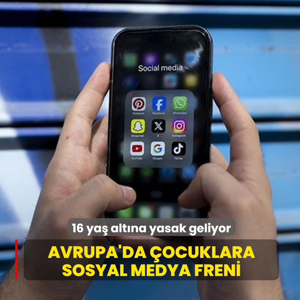 Avrupa'da �ocuklara sosyal medya freni! 16 ya� alt�na yasak geliyor