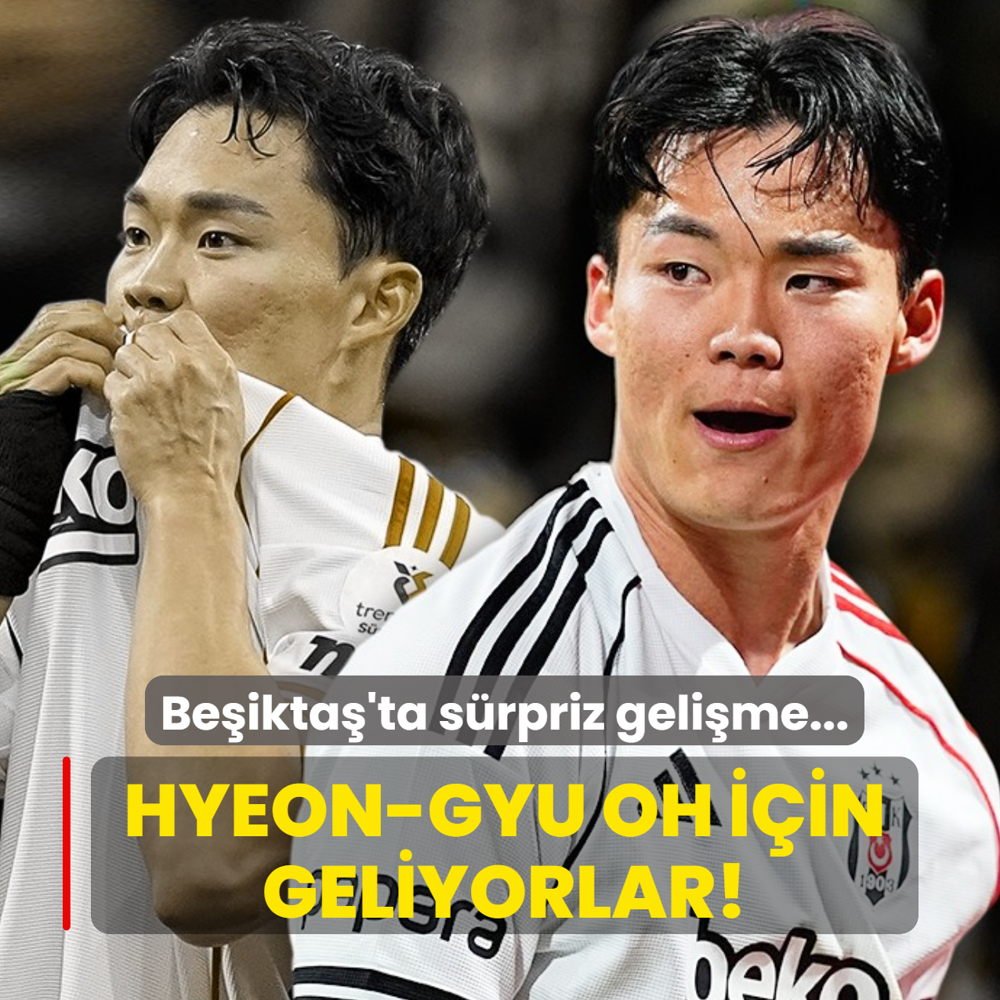 Hyeon-gyu Oh i�in geliyorlar! Be�ikta�'ta s�rpriz geli�me