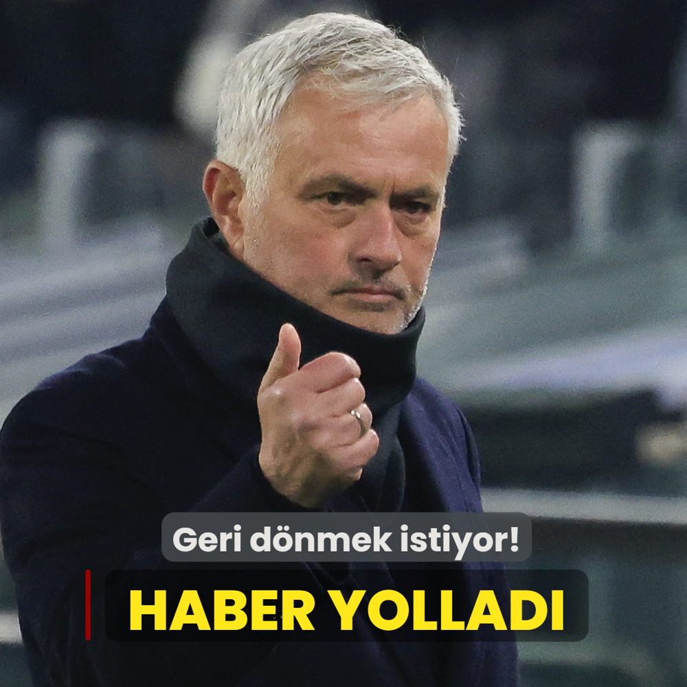 Jose Mourinho haber yollad�! Geri d�nmek istiyor