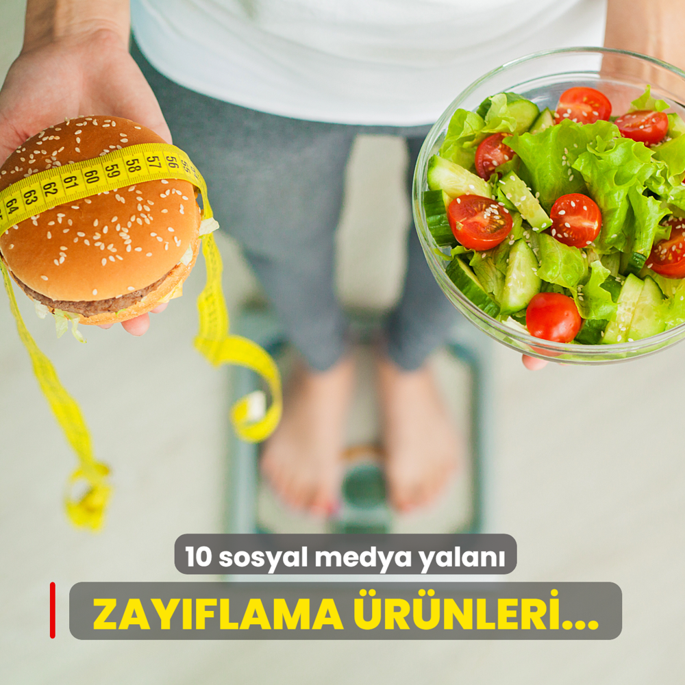 �ok diyetler, zay�flama �r�nleri... 10 sosyal medya yalan�