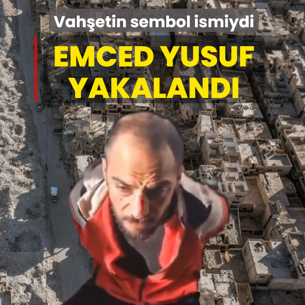 Vah�etin sembol ismiydi: Emced Yusuf yakaland�
