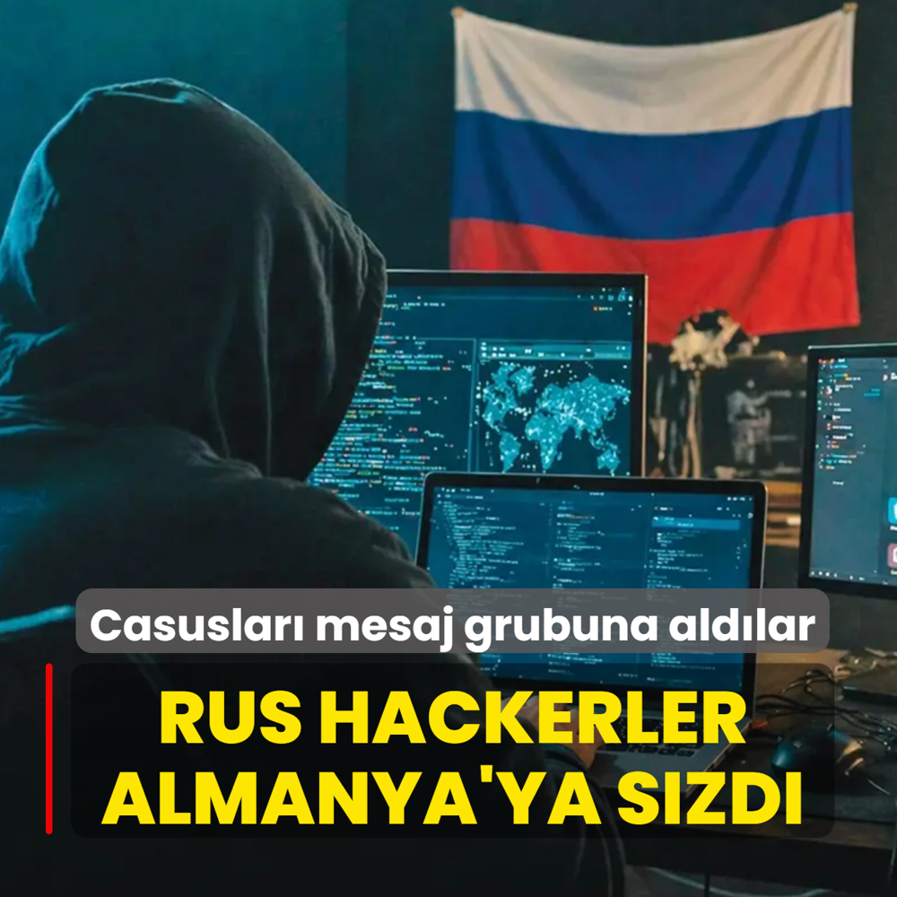 Casuslar� mesaj grubuna ald�lar... Rus hackerler Alman h�k�metine s�zd�