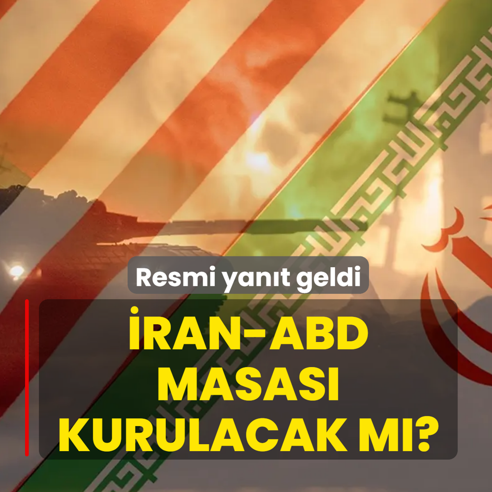 �ran-ABD masas� kurulacak m�? Resmi yan�t geldi