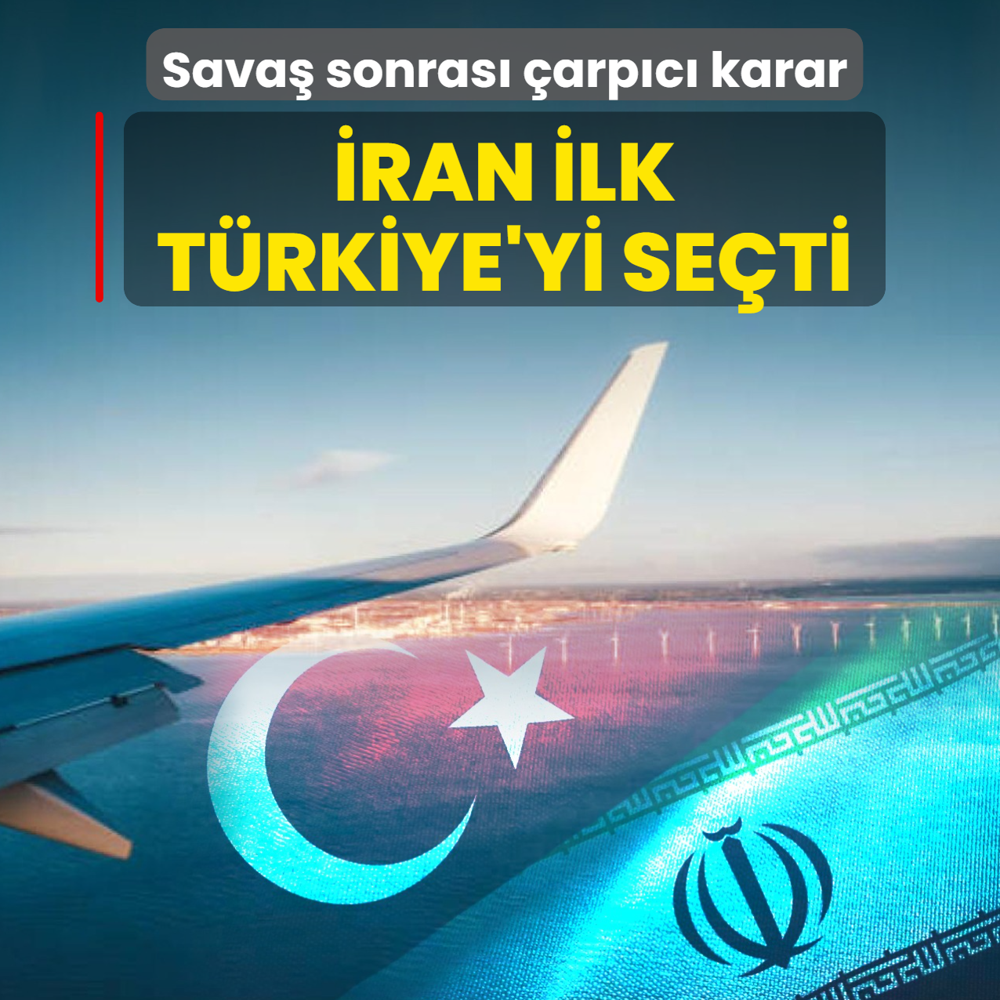 Sava� sonras� dikkat �eken karar� �ran ilk  T�rkiye'yi se�ti