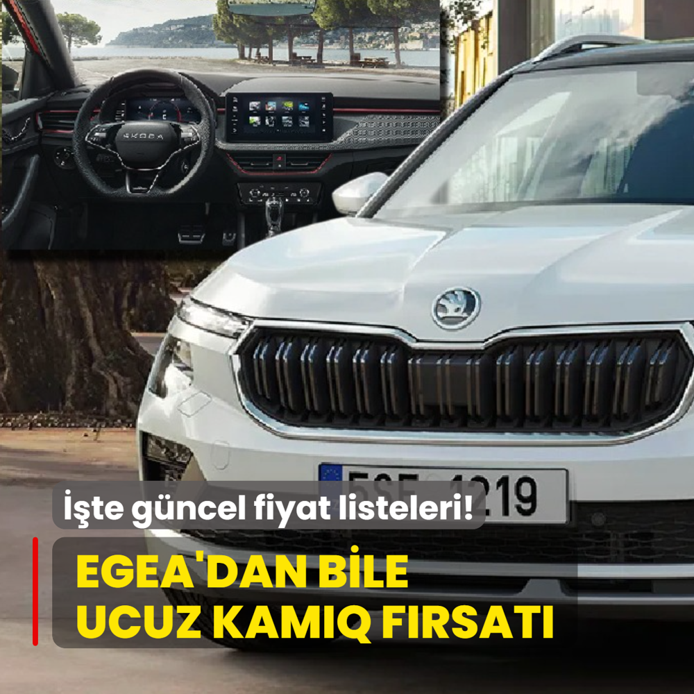 Skoda fiyatlar� d���rd�: Egea'dan bile ucuz Kamiq f�rsat�! ��te g�ncel fiyat listeleri...