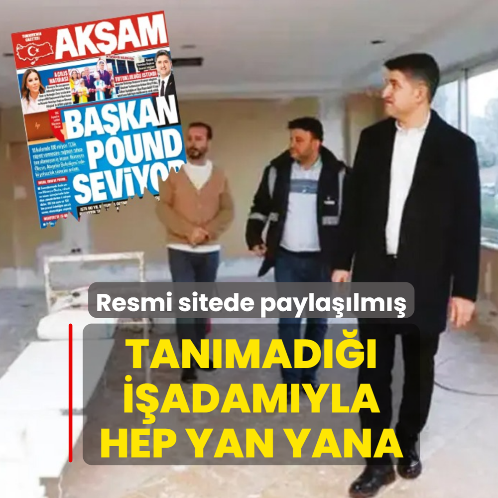 Tan�mad��� i�adam�yla hep yan yana