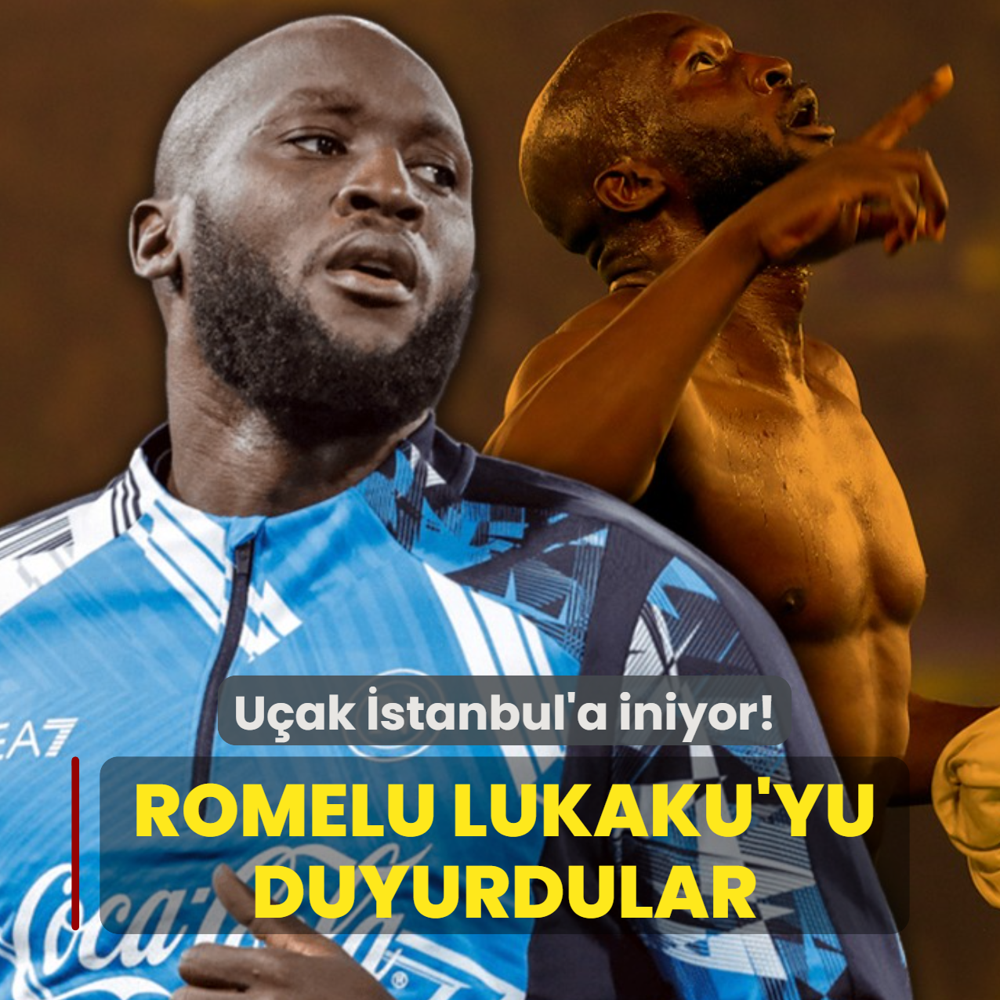 U�ak �stanbul'a iniyor! Romelu Lukaku'yu duyurdular: S�per Lig'e damga vuracak