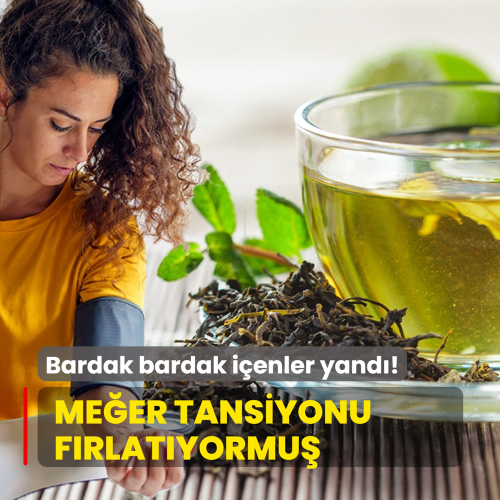 Bardak bardak i�enler yand�! �dem at�yor diye t�ketiyoruz: Tansiyonu f�rlat�yormu�