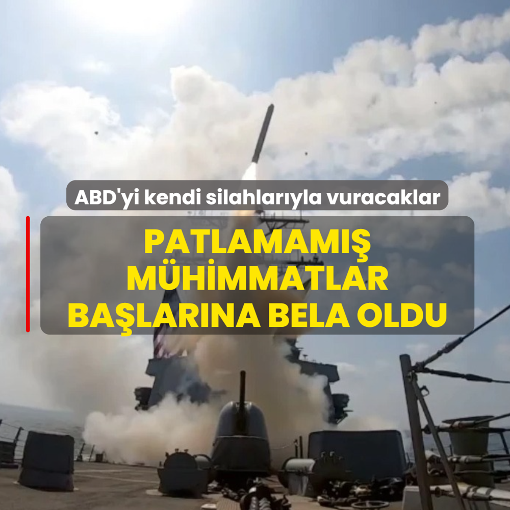 Patlamam�� m�himmatlar ba�lar�na bela oldu! ABD'yi kendi silahlar�yla vuracaklar
