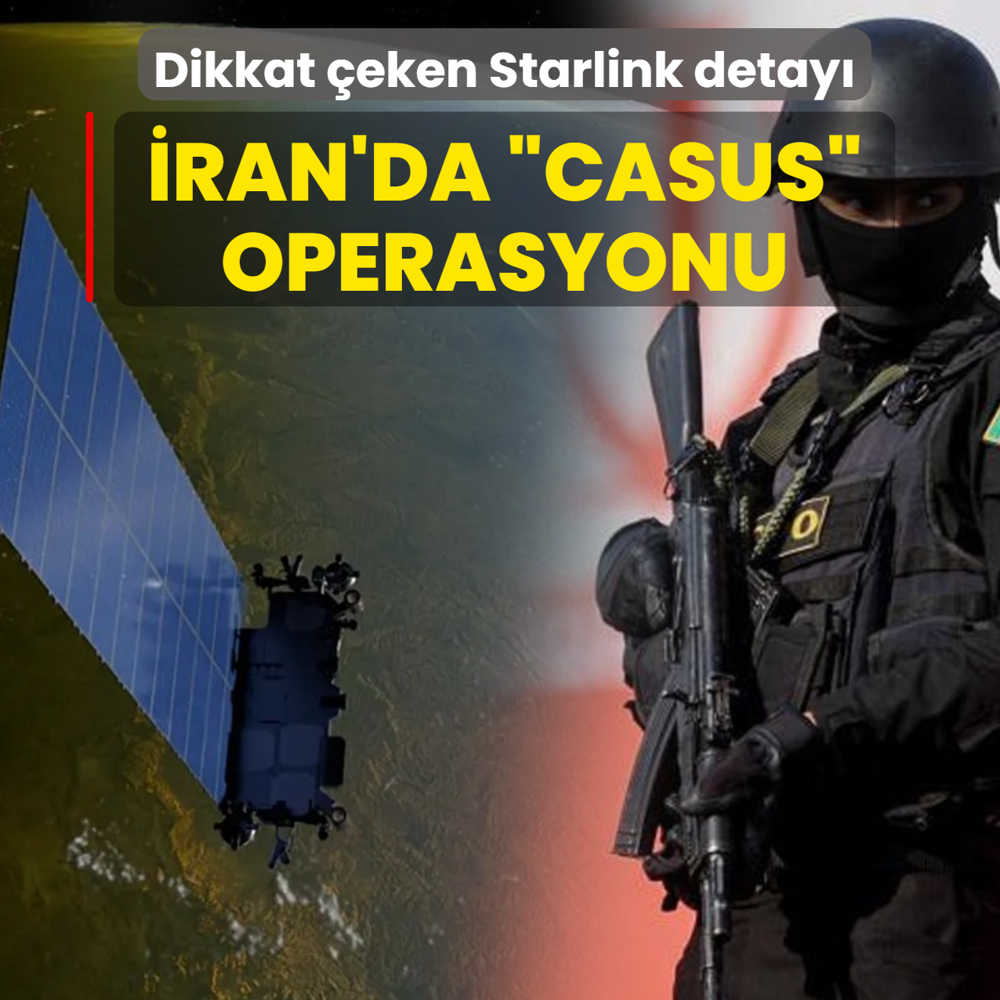 �ran'da �casus� operasyonu! Dikkat �eken Starlink detay�