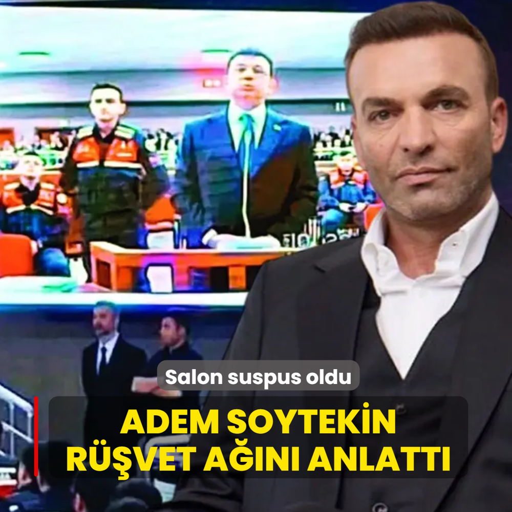 Adem Soytekin r��vet a��n� anlatt�: Salon suspus oldu