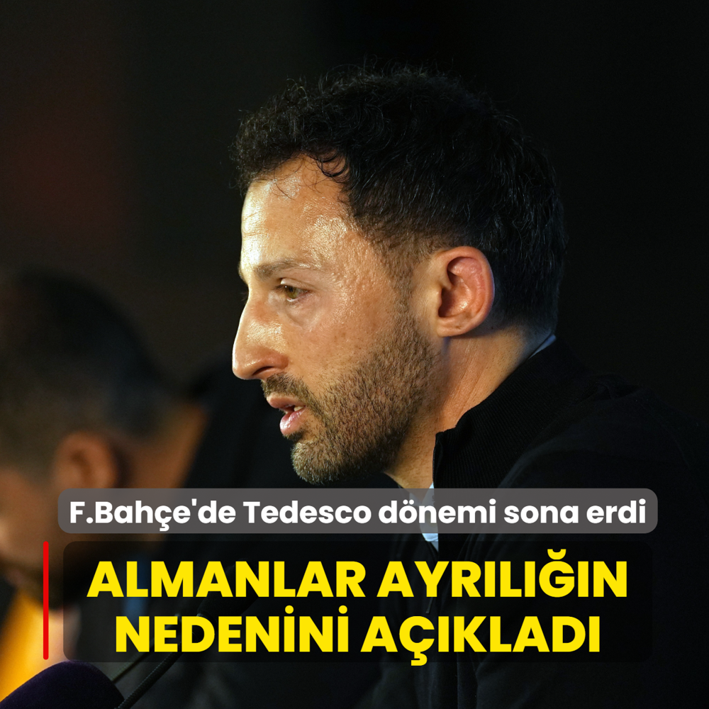 Almanlar ayr�l��� tek bir nedene ba�lad�