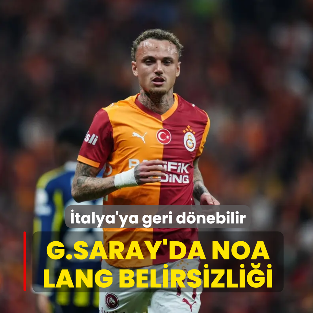 Galatasaray'da Noa Lang belirsizli�i! �talya'ya geri d�nebilir