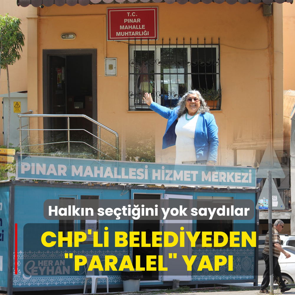 CHP'li belediyeden �paralel� yap�! Halk�n se�ti�ini yok sayd�lar