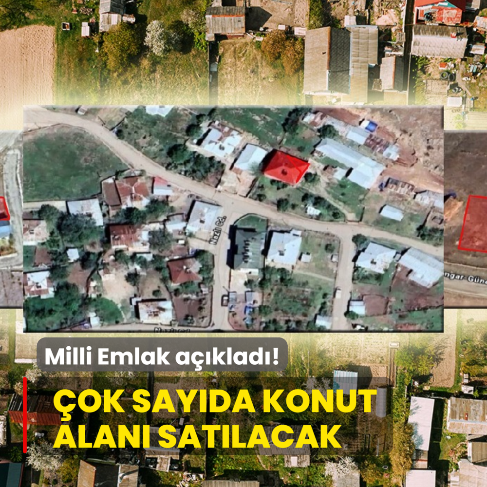 Milli Emlak a��klad�: �ok say�da konut alan� sat�lacak! Yeti�en al�yor...