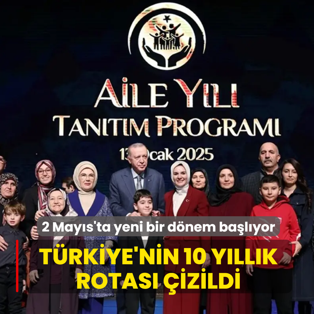 2 May�s'ta yeni bir d�nem ba�l�yor! T�rkiye'nin 10 y�ll�k rotas� �izildi