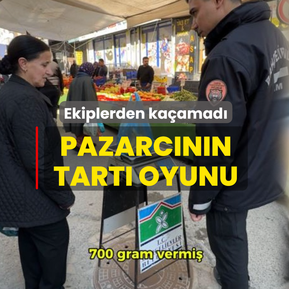 Bah�elievler'de pazarc�n�n tart� oyunu! Usuls�zl��� belediye ekipleri a���a ��kard�