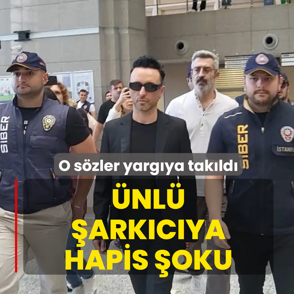 �nl� �ark�c�ya hapis �oku! O s�zler yarg�ya tak�ld�