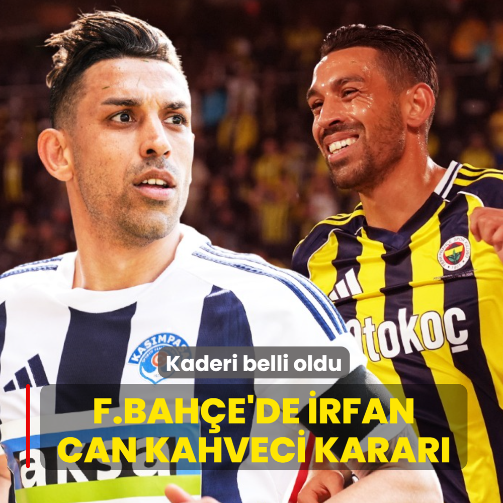 Kaderi belli oldu! Fenerbah�e'de �rfan Can Kahveci karar�