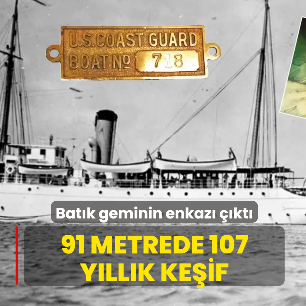 91 metrede 107 y�ll�k ke�if