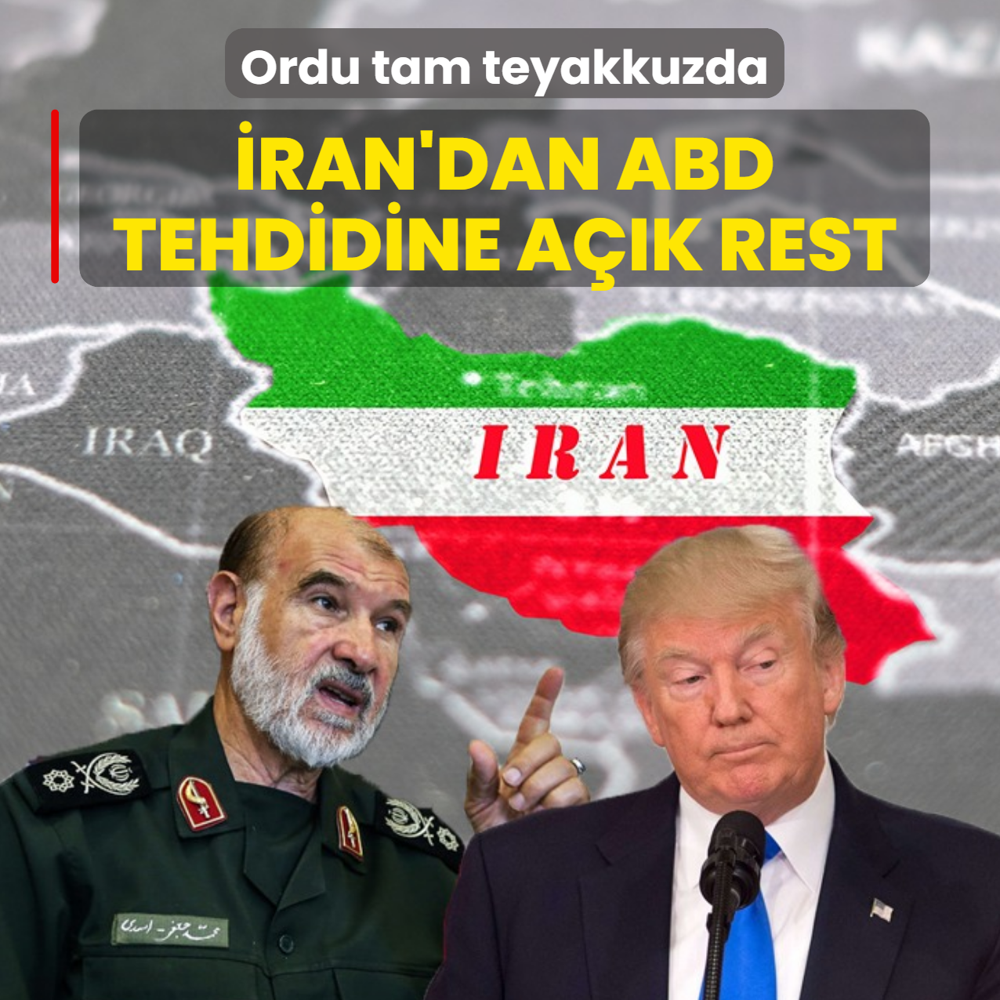Silahl� Kuvvetler tam teyakkuzda! �ran'dan ABD tehdidine a��k rest