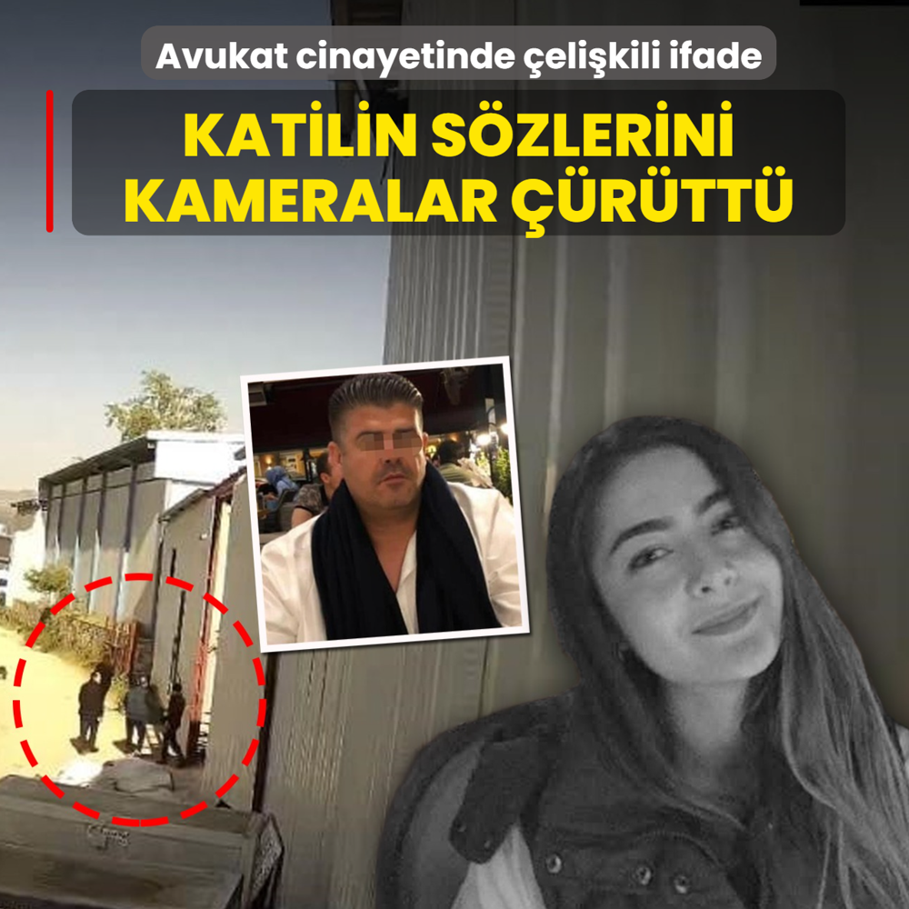 Avukat cinayetinde �eli�kili ifade! Katilin s�zlerini kameralar ��r�tt�